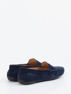 – Loafer aus Veloursleder Dunkel*Si Discount