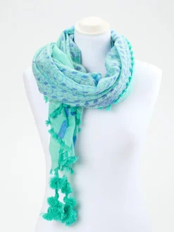 Simone Bruns – Modetuch aus Kaschmir in Türkisgrün*Simone Bruns Cashmere Couture Discount