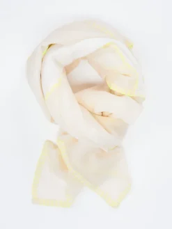 Simone Bruns – Schal aus Kaschmir mit Neonakzent*Simone Bruns Cashmere Couture