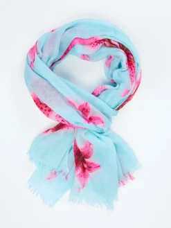 Damen Simone Bruns Cashmere Couture Simone Bruns – Schal aus Kaschmir mit Blumenprint