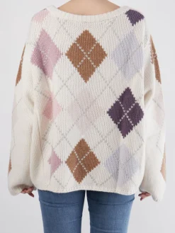 Damen Simone Bruns Cashmere Couture Simone Bruns – Strickpullover aus Cashmere wollweiß