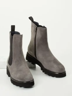 – Chelsea Boots aus Veloursleder*Sioux Discount