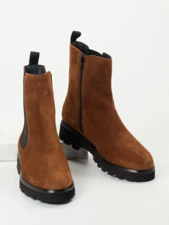 – Chelsea-Stiefeletten aus Veloursleder*Sioux Outlet