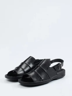 – Herrensandale aus Kalbleder*Sioux Discount