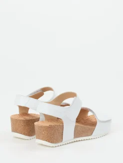 Damen Sioux – Keilsandale aus Kalbleder