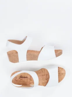 Damen Sioux – Keilsandale aus Kalbleder