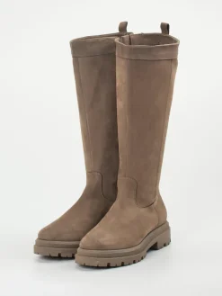 Damen Sioux – Kniehohe Stiefel aus Nubukleder