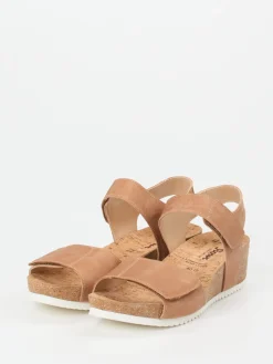 – Komfort-Sandale aus Kalbleder hell*Sioux New