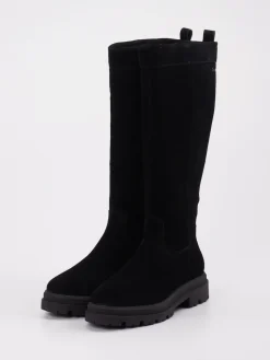 Damen Sioux – Langschaftstiefel aus Veloursleder