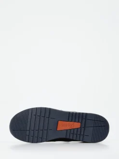 Herren Sioux – Leder-Sneaker aus Kalbleder Dunkel