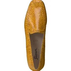 – Loafer aus Flechtleder in Safran*Sioux New