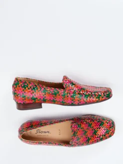 Damen Sioux – Loafer aus Flechtleder in color