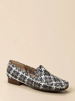 Damen Sioux – Loafer aus Flechtleder anthrazitgrau