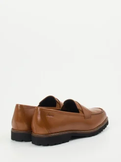 – Loafer aus Kalbleder cognac*Sioux New