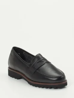 Damen Sioux – Loafer aus Kalbleder glänzend