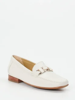 Damen Sioux – Loafer aus Lammleder in Creme
