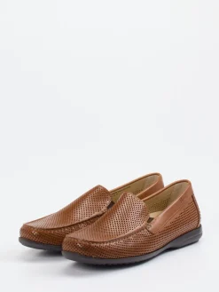 – Loafer aus Leder in Cognac*Sioux Outlet