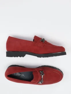 – Loafer aus Veloursleder Dunkel*Sioux