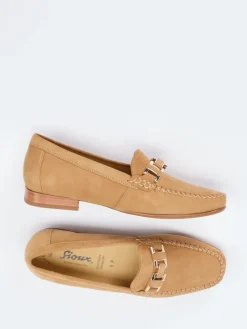 – Loafer aus Veloursleder in Sand*Sioux Sale