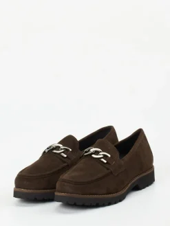 – Loafer aus Veloursleder Dunkel*Sioux New