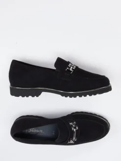 Damen Sioux – Loafer aus Veloursleder