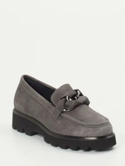 – Loafer aus Veloursleder in grau*Sioux Discount