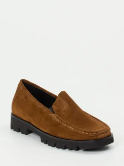 – Loafer aus Veloursleder Cognac*Sioux Online