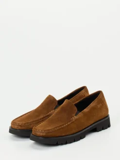 – Loafer aus Veloursleder Cognac*Sioux Online