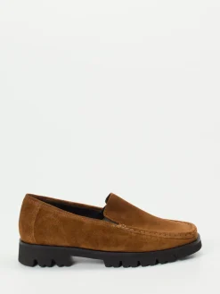 – Loafer aus Veloursleder Cognac*Sioux Online