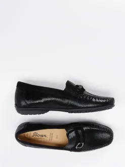 Damen Sioux – Mokassin aus geprägtem Leder