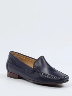 Damen Sioux – Mokassin aus Kalbleder in Dunkel