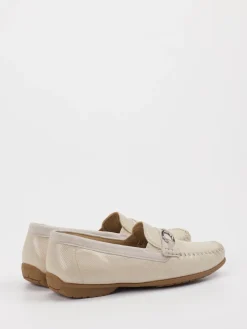 – Mokassin aus Leder in Creme*Sioux Discount