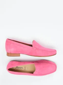 Damen Sioux – Mokassin aus Veloursleder