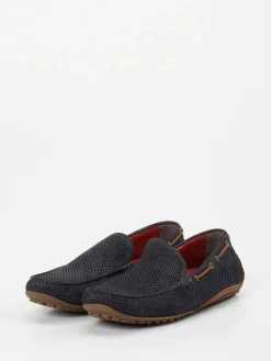 Herren Sioux – Mokassin aus Veloursleder Dunkel