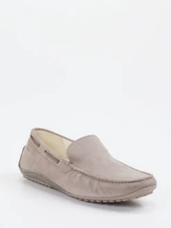 Herren Sioux – Mokassin aus Veloursleder in Taupe