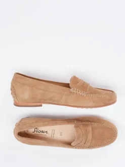 Damen Sioux – Mokassin aus Veloursleder in