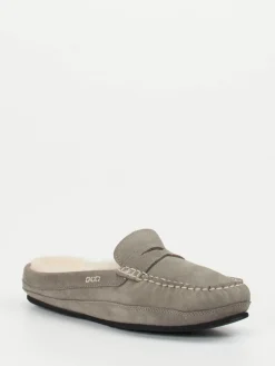 – Mokassin-Hausschuh aus Kalbleder stein*Sioux Hot