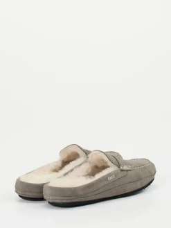 – Mokassin-Hausschuh aus Kalbleder stein*Sioux Hot