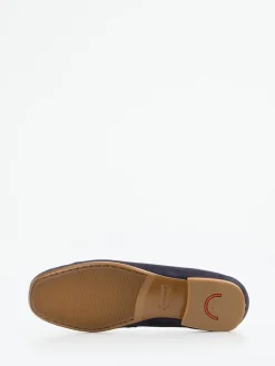 – Mokassin-Loafer aus Veloursleder Dunkel*Sioux Outlet