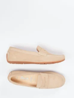 Damen Sioux – Mokassins aus Veloursleder in