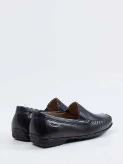 – Mokassin-Slipper aus Kalbleder Dunkel*Sioux New