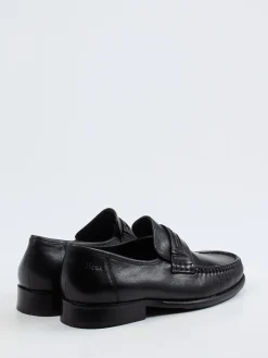 Herren Sioux – Penny Loafer aus Kalbleder