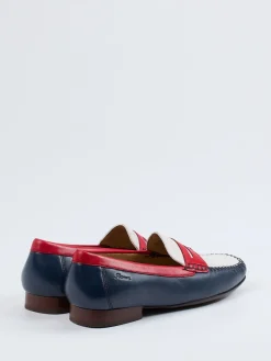 – Penny Loafer aus Kalbleder im Marine-Look*Sioux Discount