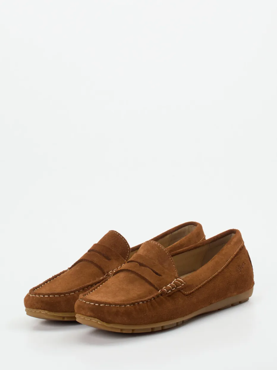– Penny Loafer aus Veloursleder Rost*Sioux Outlet