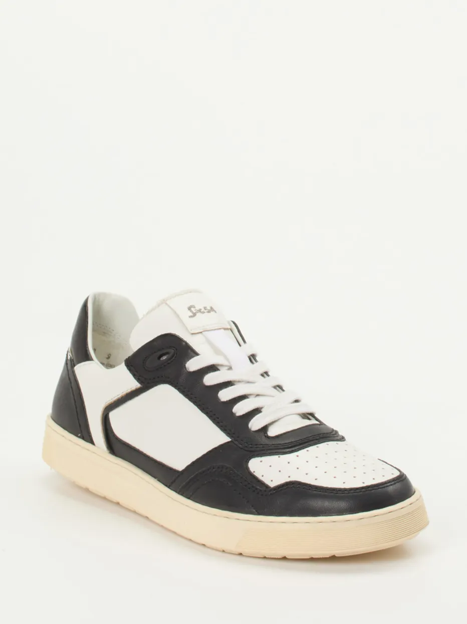 – Retro-Sneaker aus Kalbleder zweifarbig*Sioux Best