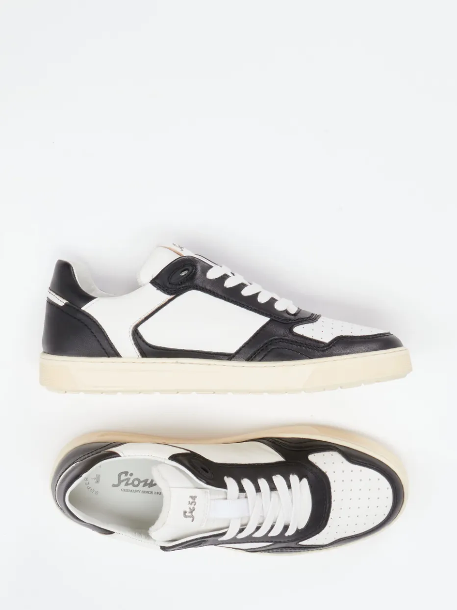 – Retro-Sneaker aus Kalbleder zweifarbig*Sioux Best