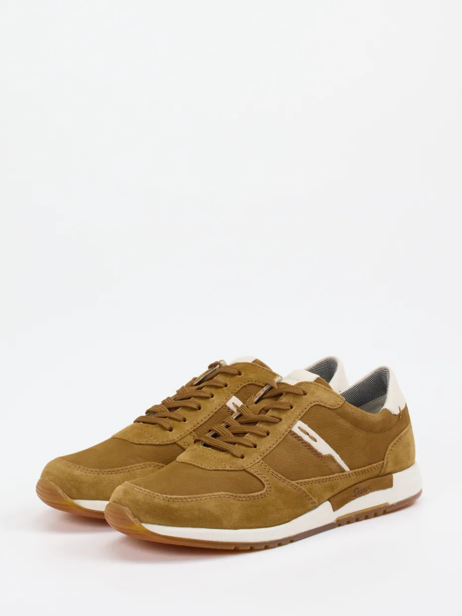 – Retro-Sneaker aus Veloursleder cognac*Sioux Clearance