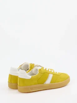 – Retro-Sneaker aus Veloursleder Senf*Sioux Discount