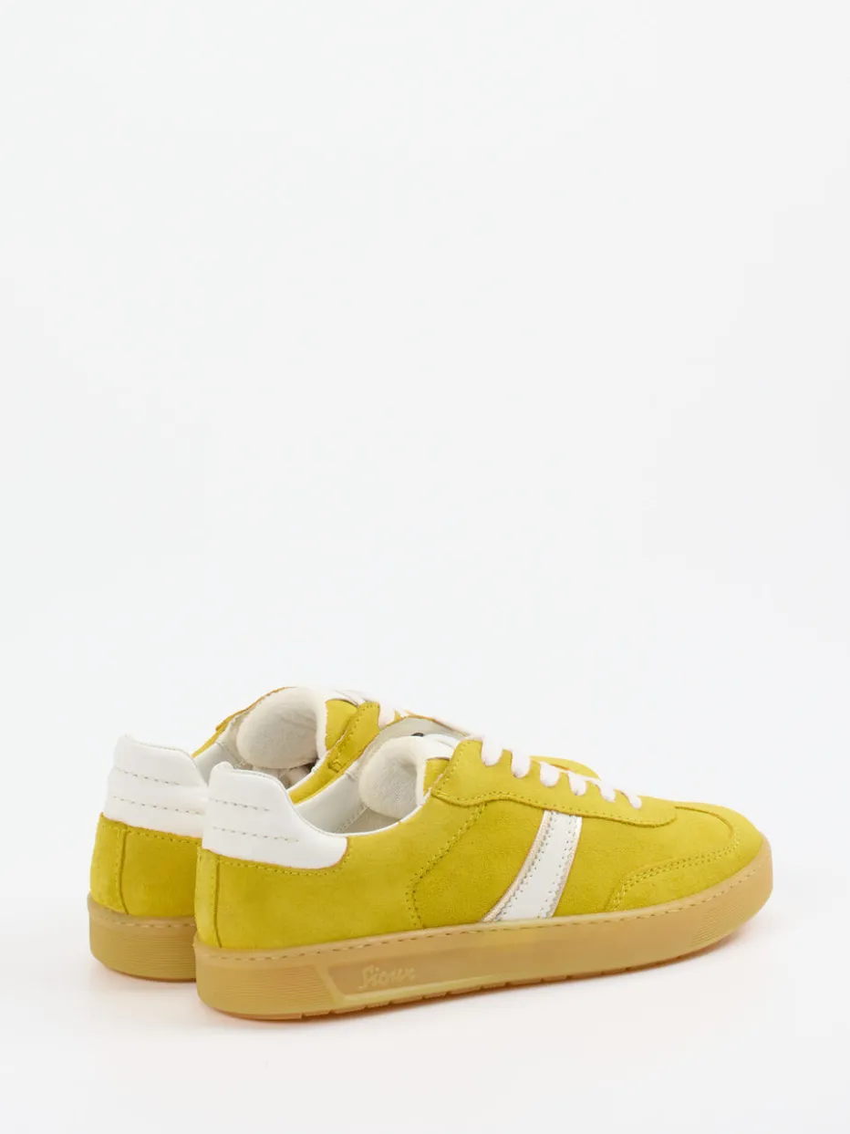 – Retro-Sneaker aus Veloursleder Senf*Sioux Discount