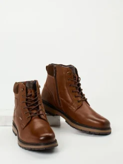 Herren Sioux – Schnürboots aus Glattleder in